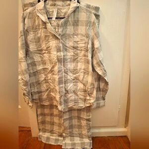 Cozy Plaid Pajama Set